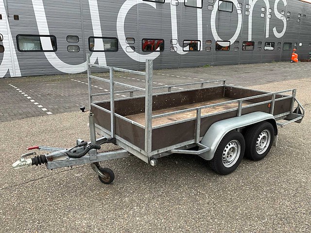 1998 weyer tandemas aanhangwagen wt-14-vn - afbeelding 1 van  15