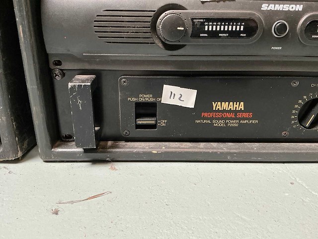 1998 yamaha pc2050 versterker - afbeelding 2 van  3