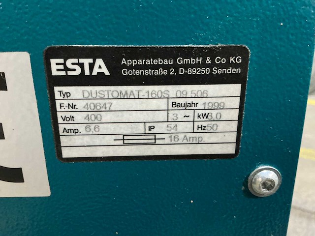 1999 - filterafzuiginstallatie - afbeelding 3 van  12