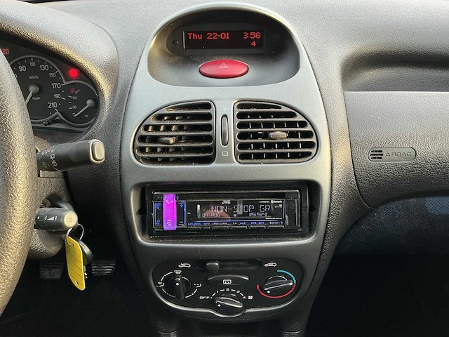 1999 - peugeot - 206 - 1.6 xs - personenauto - afbeelding 11 van  12