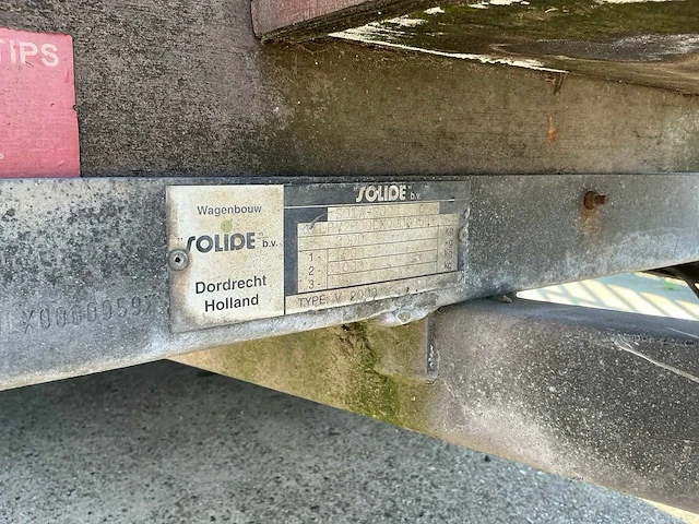1999 - solide v 2000 - aanhangwagen - afbeelding 16 van  23