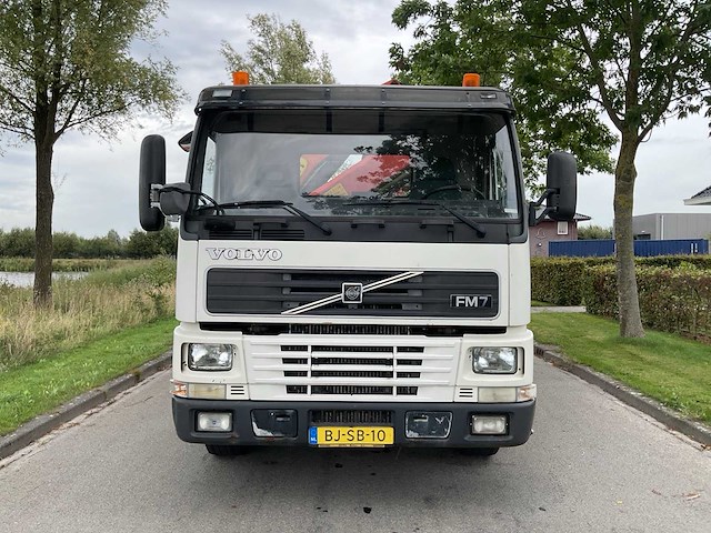 1999 - volvo - fm - kraanvrachtwagen - machine transporter - afbeelding 12 van  20