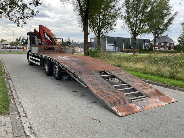 1999 - volvo - fm - kraanvrachtwagen - machine transporter - afbeelding 18 van  20