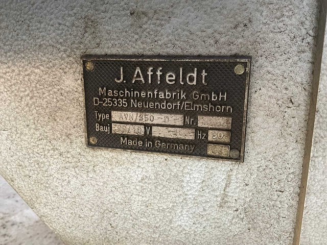 1999 affeldt avn/350- d vul- sealmachine - afbeelding 9 van  9