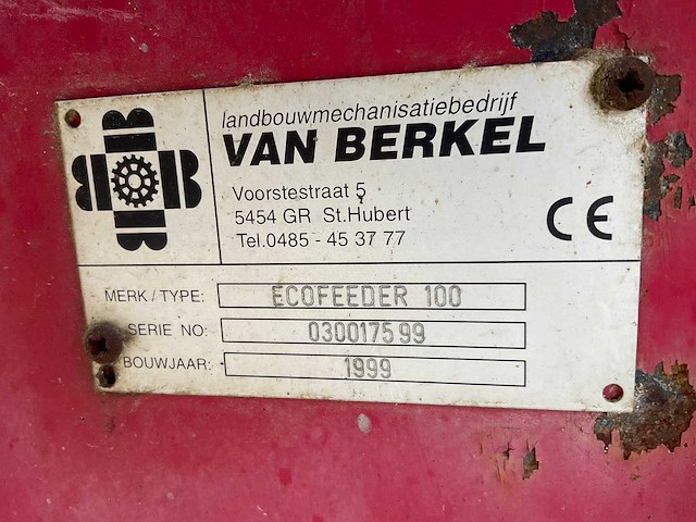 1999 agm leader unifeed voermengwagen - afbeelding 10 van  18