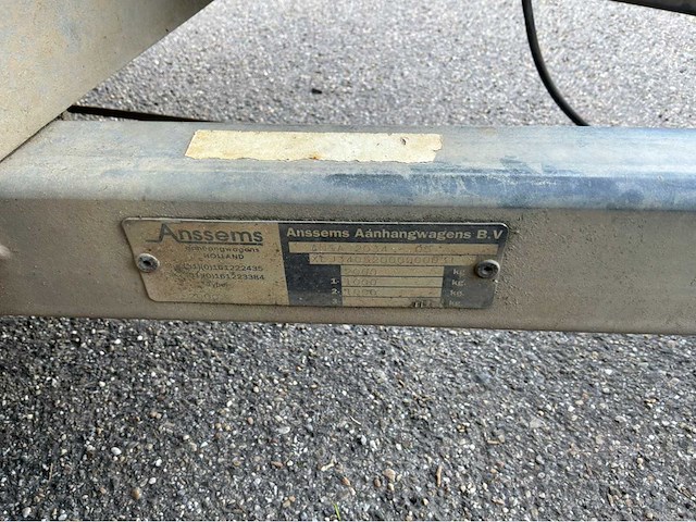 1999 anssems ps aanhangwagen - afbeelding 7 van  17