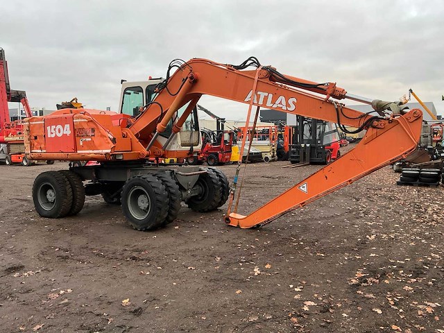 1999 atlas 1504 mobiele kraan defect - afbeelding 46 van  48