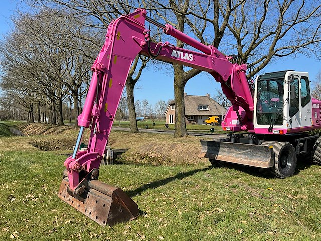 1999 atlas 160 banden graafmachine - afbeelding 2 van  46