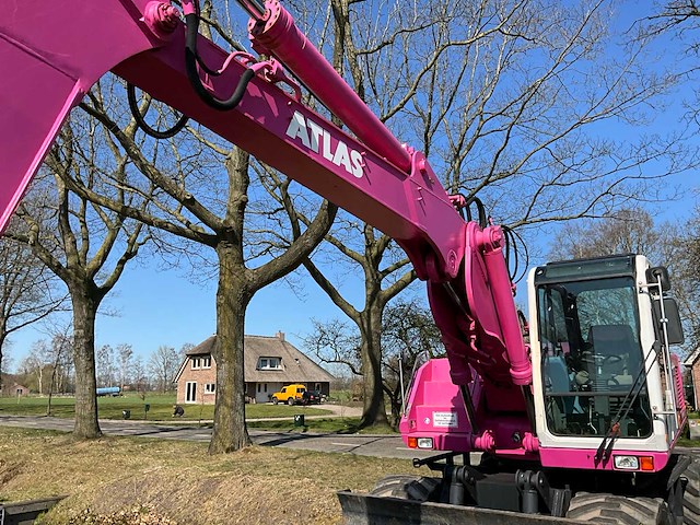 1999 atlas 160 banden graafmachine - afbeelding 8 van  46