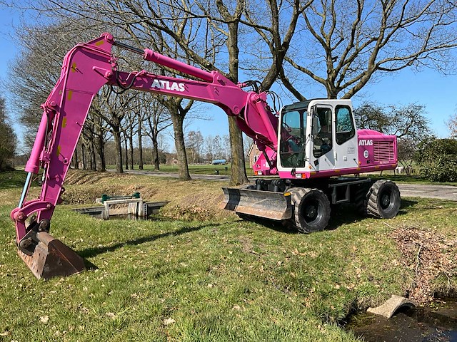 1999 atlas 160 banden graafmachine - afbeelding 1 van  46