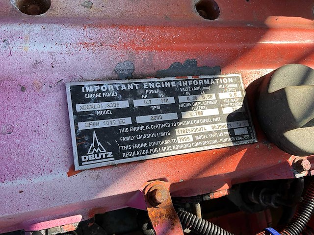 1999 atlas 160 banden graafmachine - afbeelding 40 van  46