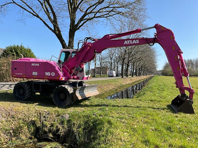 1999 atlas 160 banden graafmachine - afbeelding 42 van  46