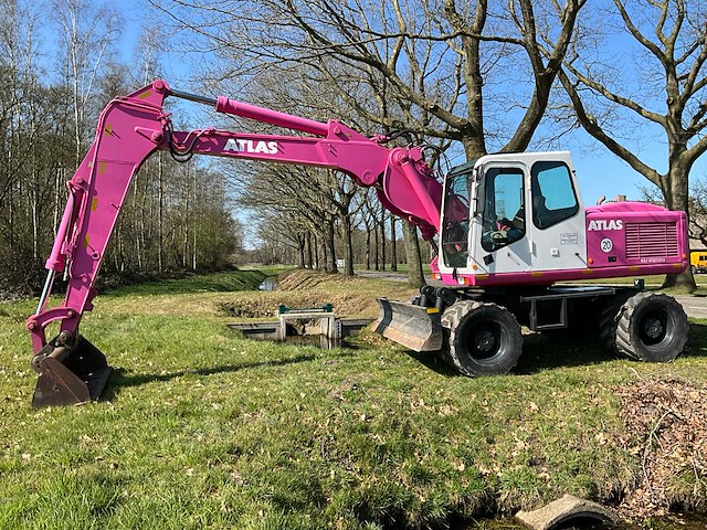 1999 atlas 160 banden graafmachine - afbeelding 43 van  46