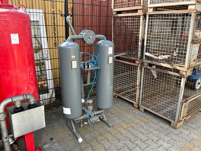 1999 atlas copco cd 100 persluchtdroger/dubbele droogtoren - afbeelding 2 van  8