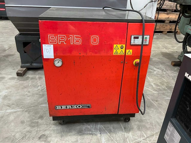 1999 berko br1500 schroefcompressor - afbeelding 2 van  6