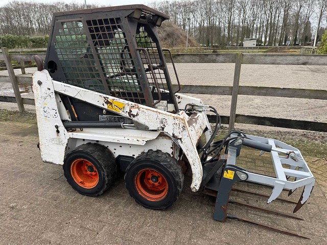 1999 bobcat 453 schranklader / skidsteer - afbeelding 3 van  7