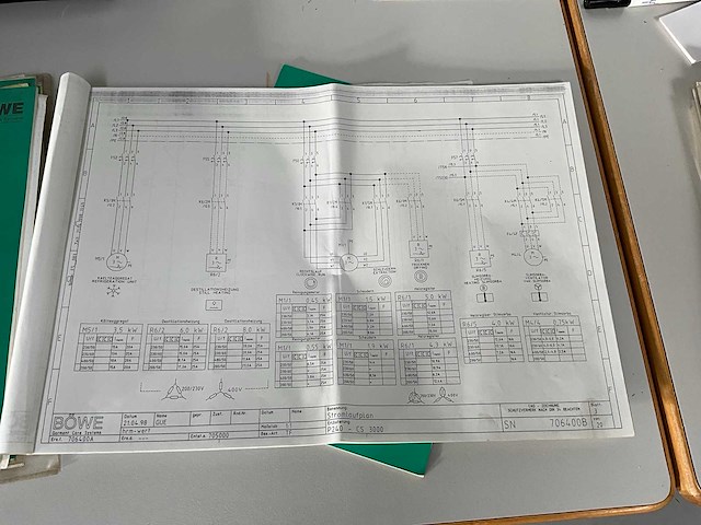 1999 böwe p300 chemische reinigings machine - afbeelding 7 van  12