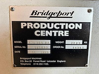1999 bridgeport vmc 800/22 cnc universele machinecentrum - afbeelding 4 van  12