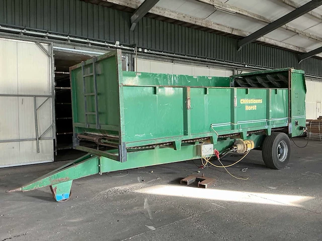 1999 christiaens h.650.210.150.h compost-/substraathopper – 7.000 kg - afbeelding 1 van  31