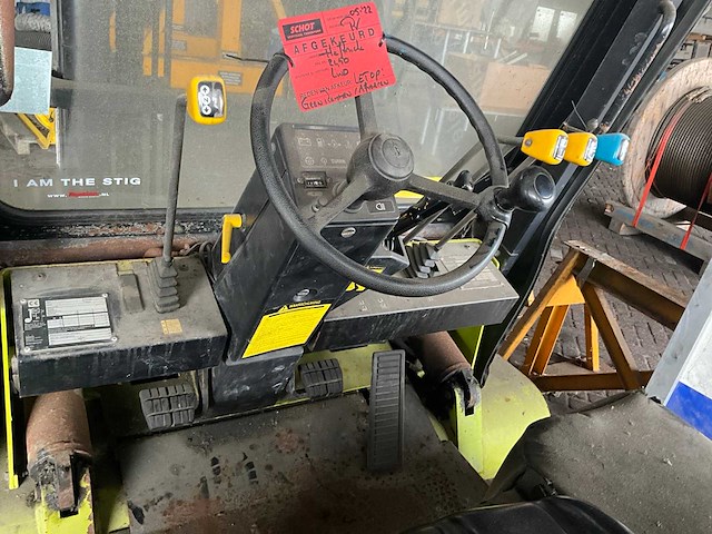 1999 clark gpx 50s lpg vorkheftruck - afbeelding 2 van  3