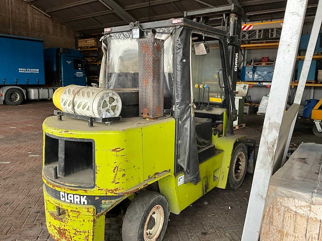 1999 clark gpx 50s lpg vorkheftruck - afbeelding 3 van  3