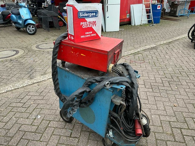 1999 cloos glc350 mig lasapparaat - afbeelding 2 van  6