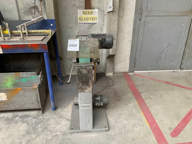 1999 creusen bs975 bandschuurmachine - afbeelding 2 van  6