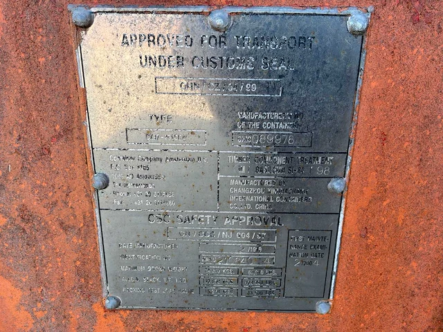 1999 cx97-201cca opslagcontainer - afbeelding 11 van  11