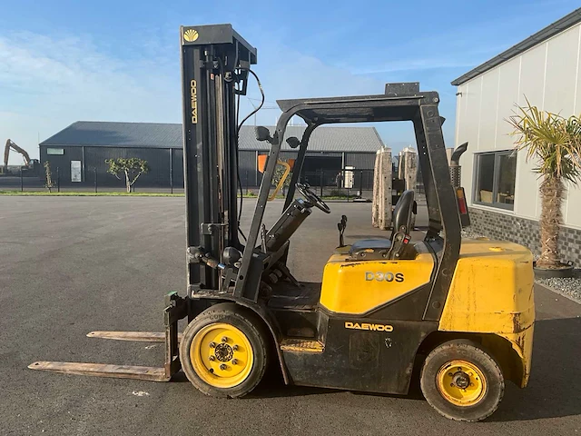 1999 daewoo d30s vorkheftruck - afbeelding 17 van  19