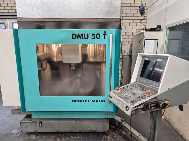 1999 deckel maho dmu 50t cnc universele machinecentrum - afbeelding 1 van  12