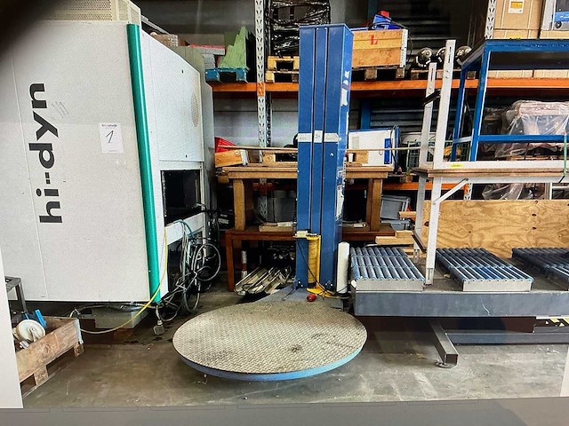 1999 dekker logipack pme15/1flc palletfoliewikkelaar - afbeelding 1 van  7