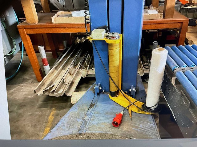 1999 dekker logipack pme15/1flc palletfoliewikkelaar - afbeelding 5 van  7