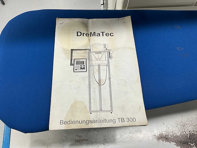1999 drematec tb300 broekvorm stoommachine - afbeelding 1 van  2