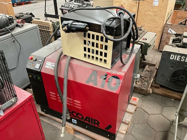 1999 ecoair a10 schroefcompressor - afbeelding 1 van  5