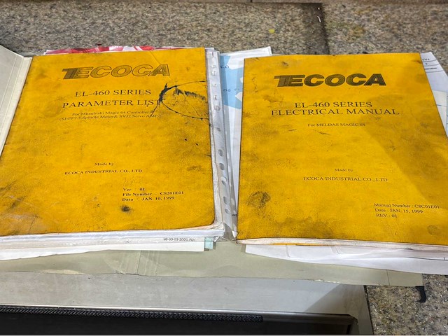 1999 ecoca el-4610e teach-in draaibank - afbeelding 16 van  29