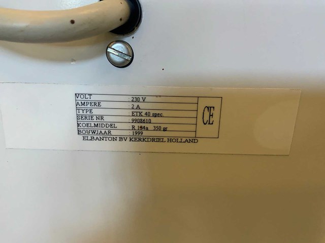 1999 elbanton etk 40 spec laboratoriumincubator - afbeelding 5 van  5