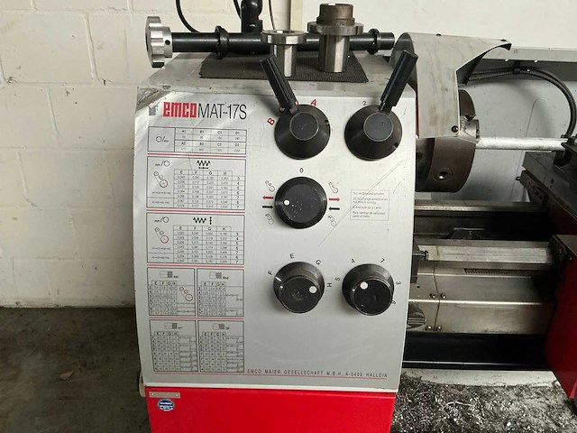 1999 emco mat-17s universele draaibank - afbeelding 5 van  17