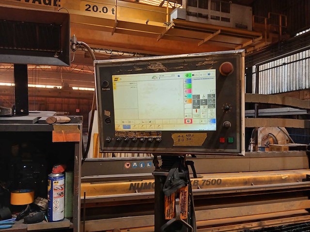 1999 esab numorex nxb 7500 plasma snijunit - afbeelding 7 van  15