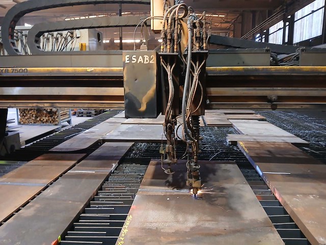 1999 esab numorex nxb 7500 plasma snijunit - afbeelding 14 van  15