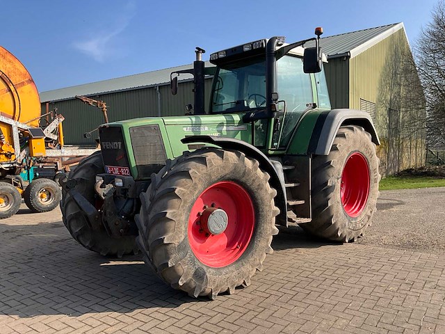 1999 fendt 824 turboshift vierwielaangedreven landbouwtractor - afbeelding 1 van  25