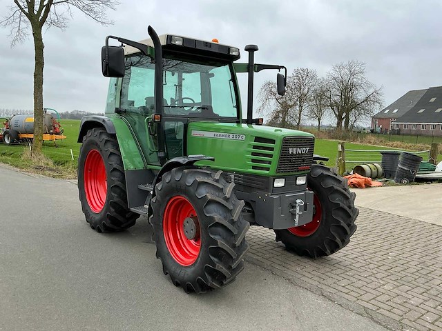 1999 fendt farmer 307c vierwielaangedreven landbouwtractor - afbeelding 45 van  52