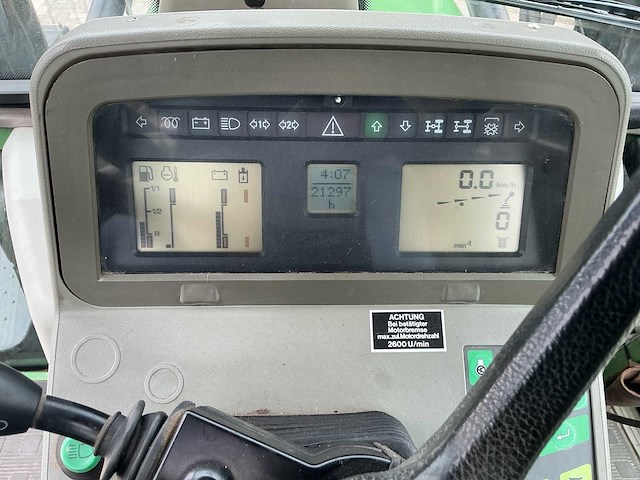 1999 fendt favorit 509 c vierwielaangedreven landbouwtractor met voorlader - afbeelding 28 van  46