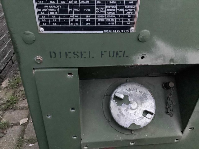 1999 fermont mep -803a stroomgenerator - afbeelding 2 van  6