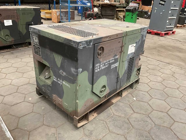 1999 fermont mep-802a stroomgenerator - afbeelding 6 van  11