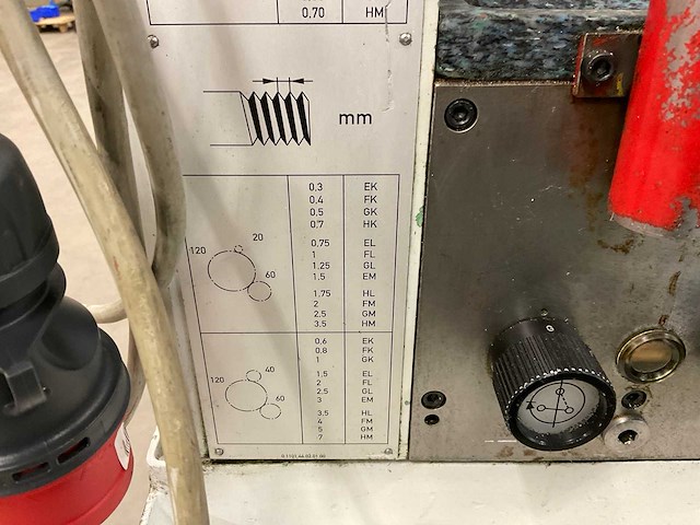 1999 g.d.w. lz250 universele draaibank - afbeelding 21 van  22