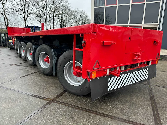 1999 goldhofer spzdl6-60/80 oplegger platform - afbeelding 2 van  29