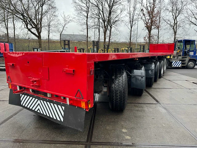 1999 goldhofer spzdl6-60/80 oplegger platform - afbeelding 3 van  29