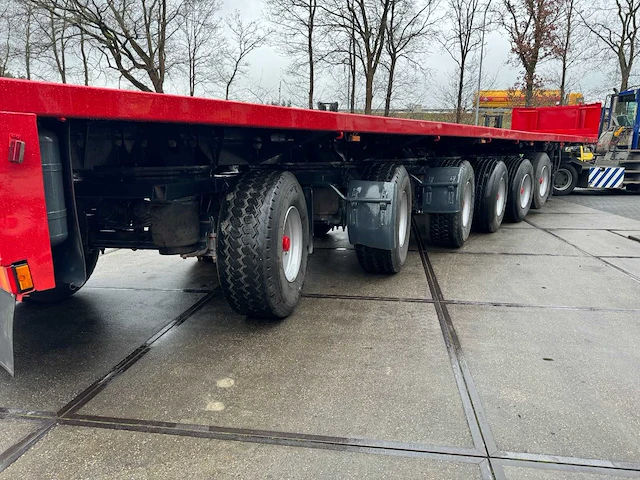 1999 goldhofer spzdl6-60/80 oplegger platform - afbeelding 4 van  29
