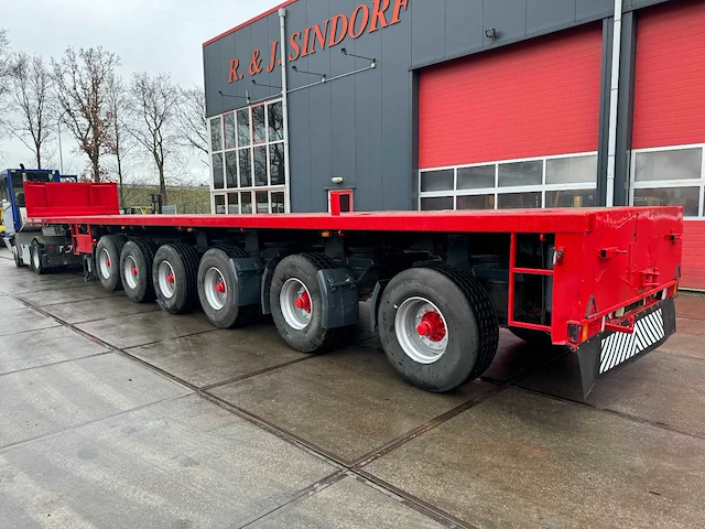 1999 goldhofer spzdl6-60/80 oplegger platform - afbeelding 1 van  29