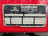 1999 goldhofer spzdl6-60/80 oplegger platform - afbeelding 20 van  29
